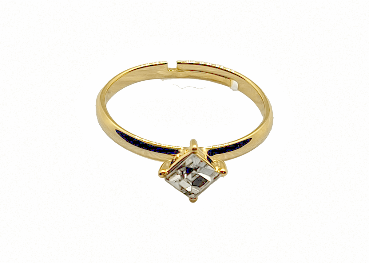 Gold Plated Cubic Zirconia Toe Ring